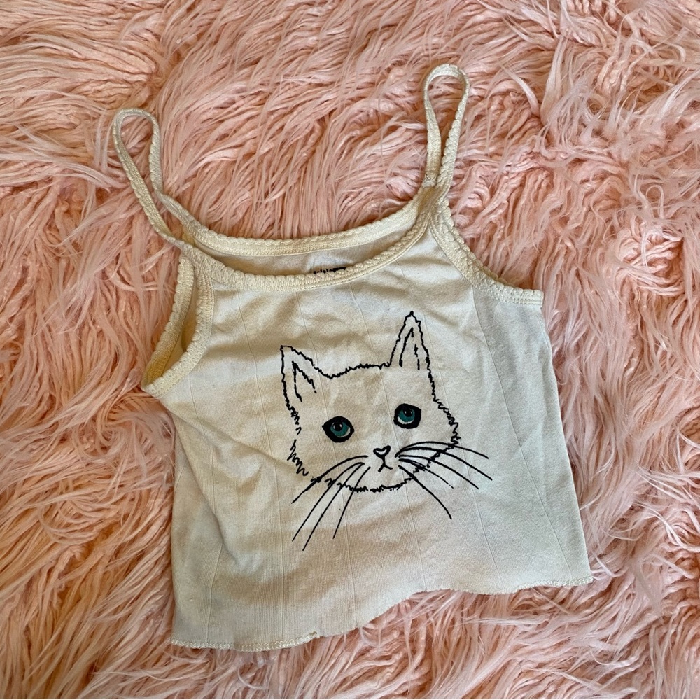BDG Kitty Cat Crop Tank